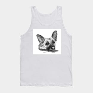 German Shepherd Pup Tank Top